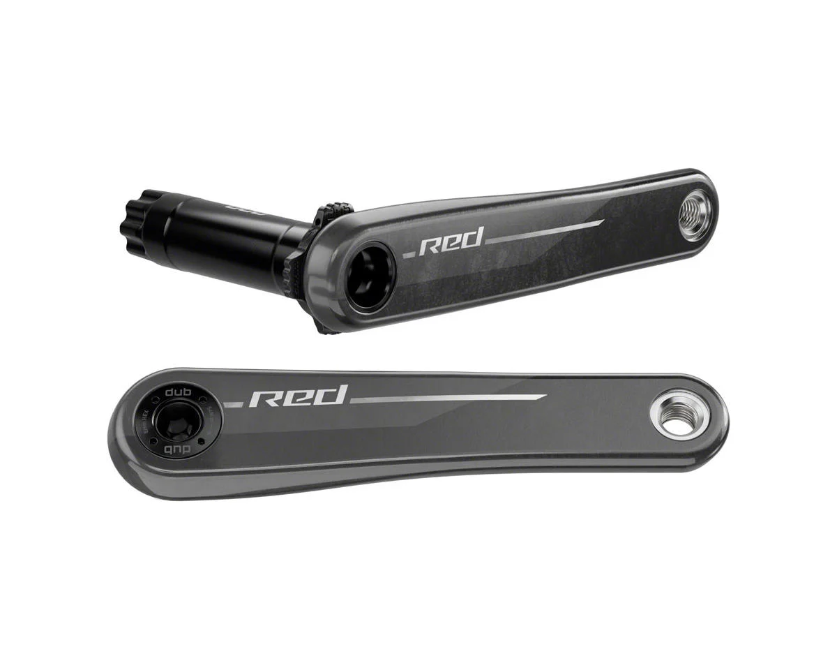 SRAM RED XPLR AXS 1x Crank Arm Assembly (Natural Carbon) (DUB Wide) (E1) (150mm)